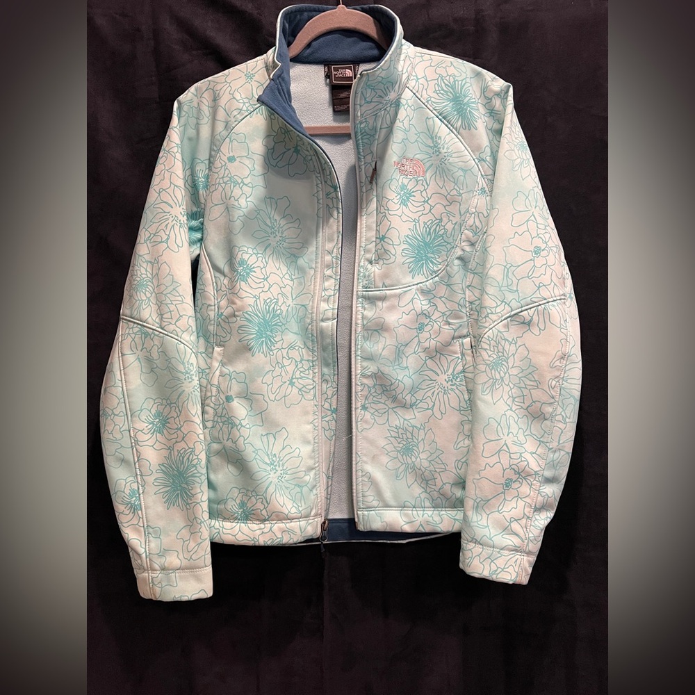 The North Face Apex Bionic turquoise Floral Jacket